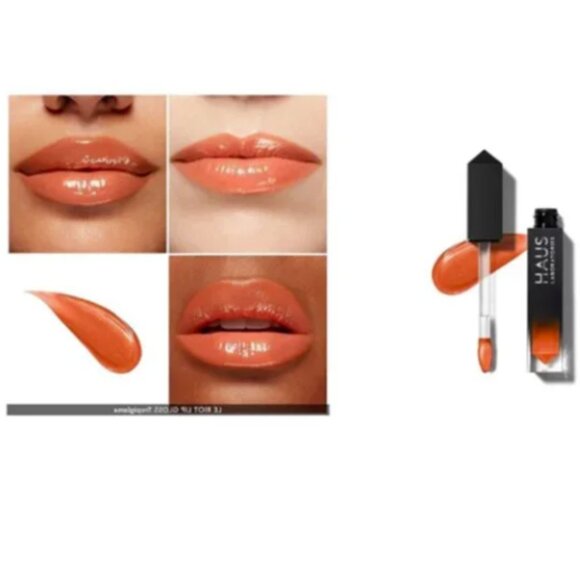 HAUS LABS by Lady Gaga LE RIOT LIP GLOSS Ultra Shine Color TROPIGLAMA - Picture 1 of 4